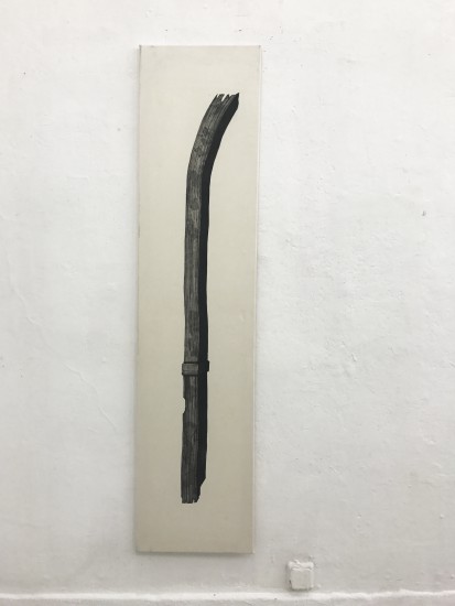 Ark | aquatint on canvas | 180x50 cm
